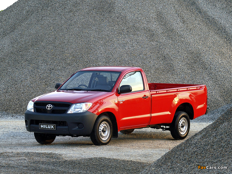 Toyota Hilux Regular Cab ZA-spec 2005–08 pictures (800 x 600)