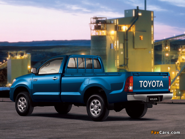 Toyota Hilux Regular Cab 2005–08 pictures (640 x 480)