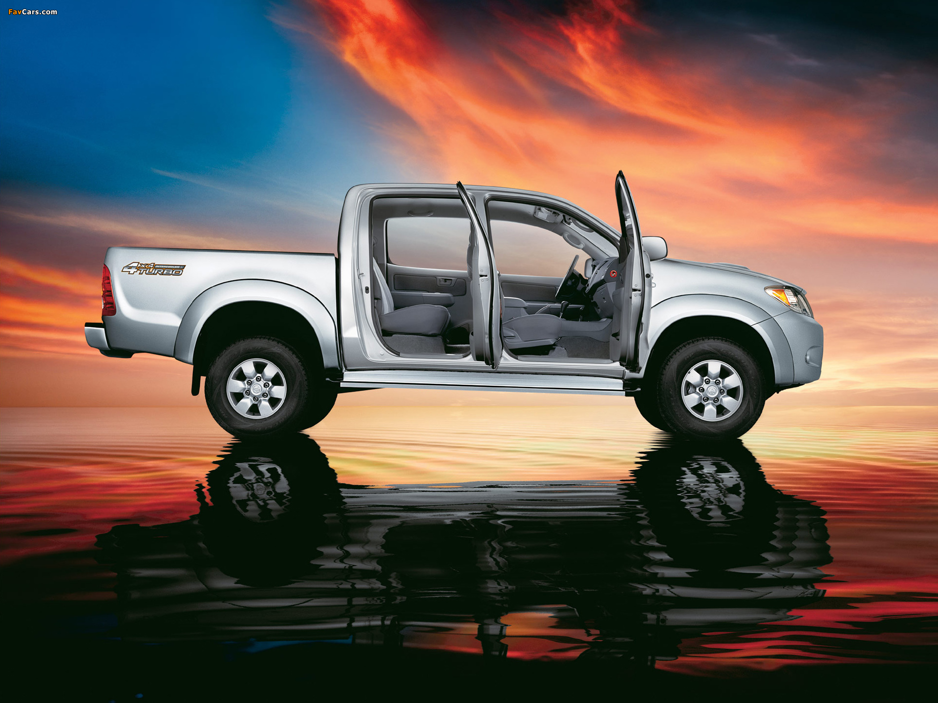 Toyota Hilux 3.0 4D Turbo Double Cab 2005–08 wallpapers (1920 x 1440)