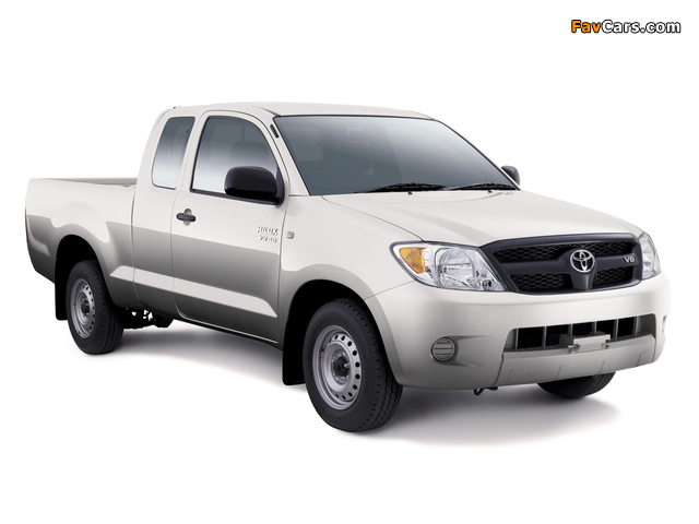Toyota Hilux Extended Cab 2005–08 wallpapers (640 x 480)