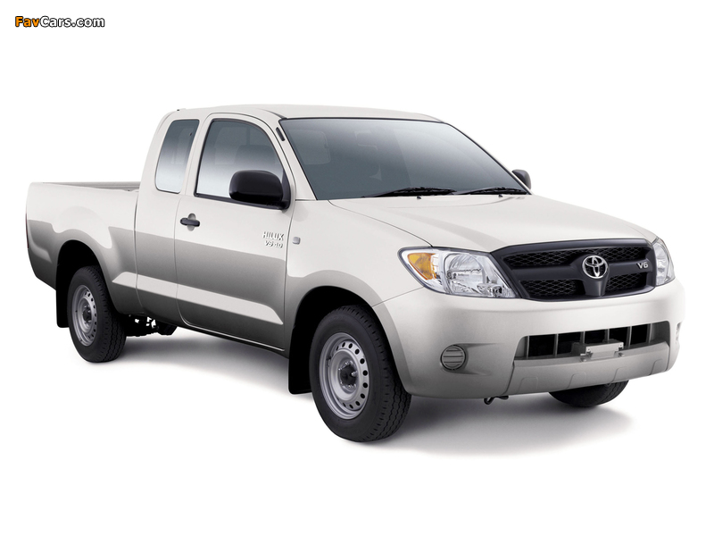 Toyota Hilux Extended Cab 2005–08 wallpapers (800 x 600)