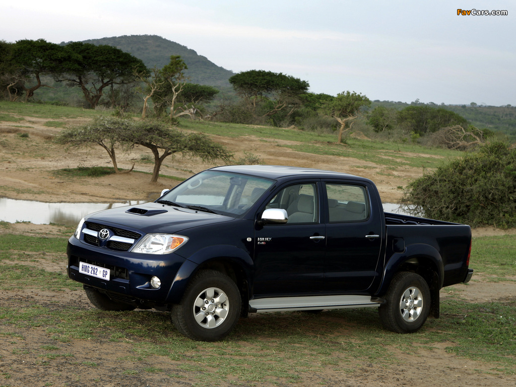 Toyota Hilux Double Cab 2005–08 wallpapers (1024 x 768)
