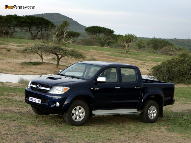 Toyota Hilux Double Cab 2005–08 wallpapers (640 x 480)