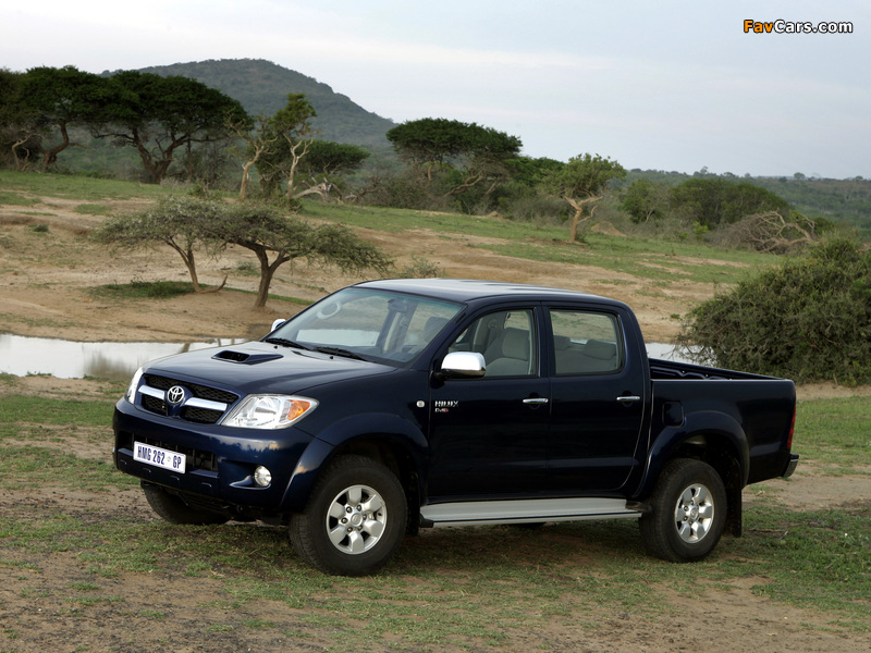 Toyota Hilux Double Cab 2005–08 wallpapers (800 x 600)