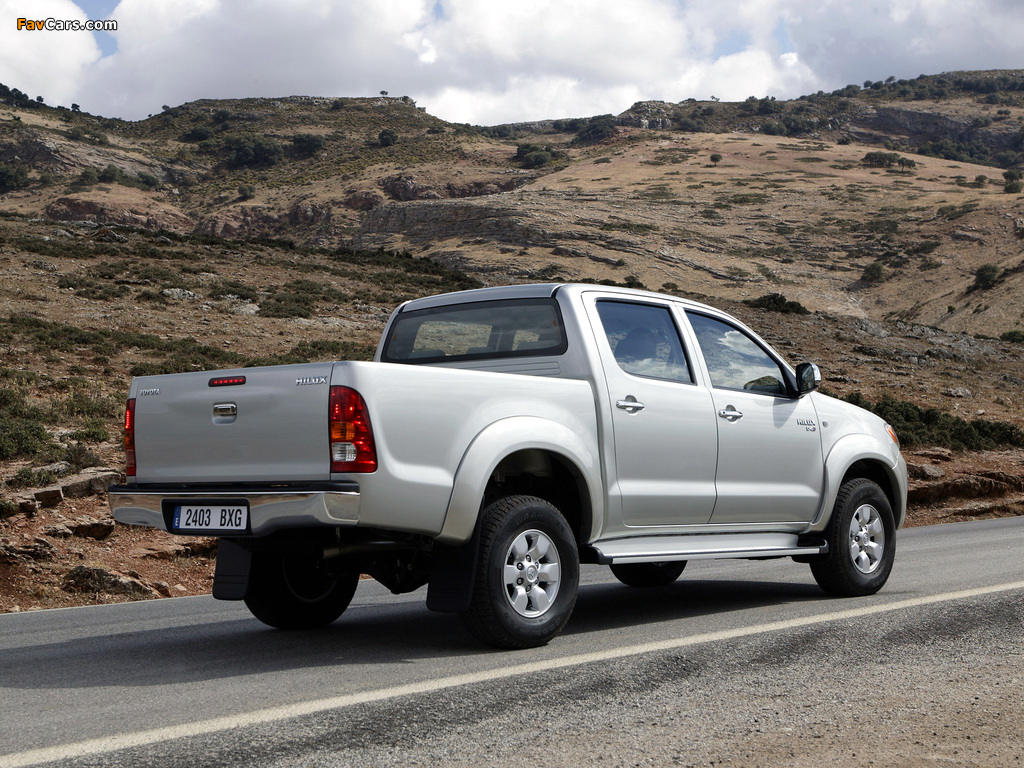 Toyota Hilux Double Cab 2005–08 wallpapers (1024 x 768)