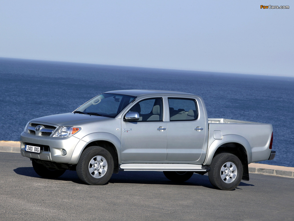 Toyota Hilux Double Cab 2005–08 wallpapers (1024 x 768)