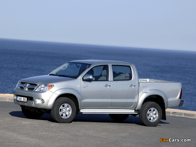 Toyota Hilux Double Cab 2005–08 wallpapers (640 x 480)