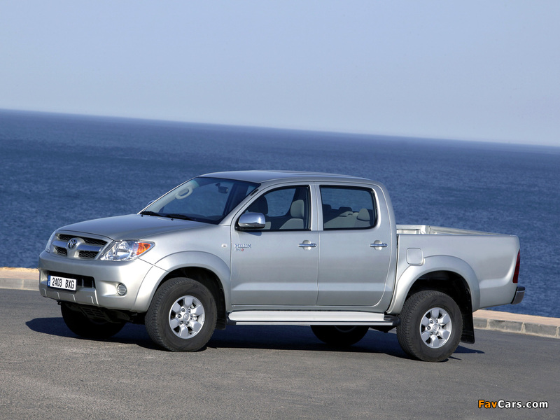 Toyota Hilux Double Cab 2005–08 wallpapers (800 x 600)