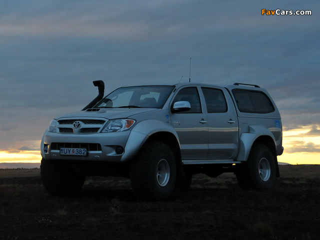 Arctic Trucks Toyota Hilux Double Cab AT35 2007 images (640 x 480)