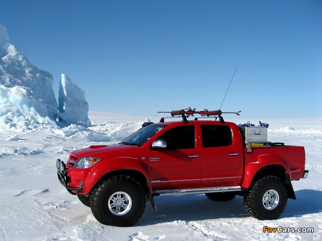 Arctic Trucks Toyota Hilux Invincible AT38 2007 images (640 x 480)