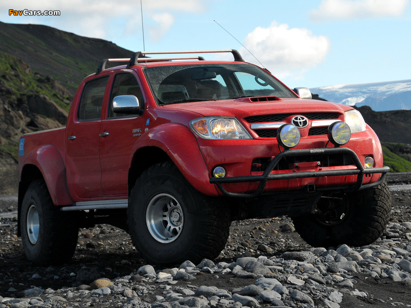 Arctic Trucks Toyota Hilux Invincible AT38 2007 photos (800 x 600)