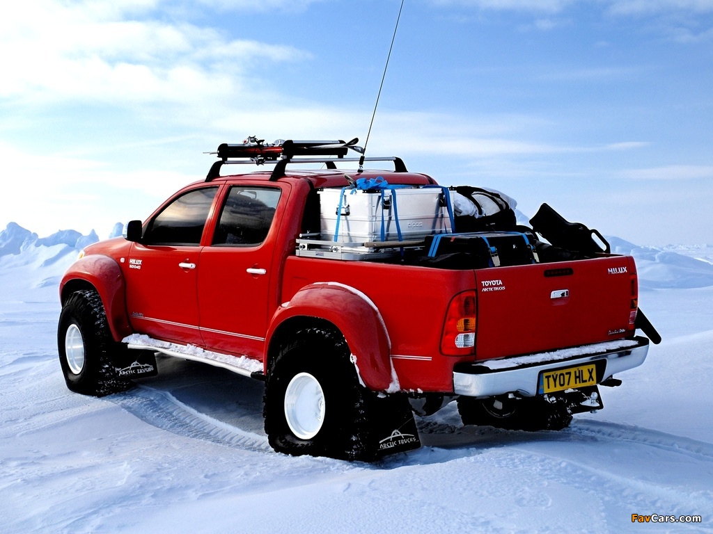 Arctic Trucks Toyota Hilux Invincible AT38 2007 pictures (1024 x 768)