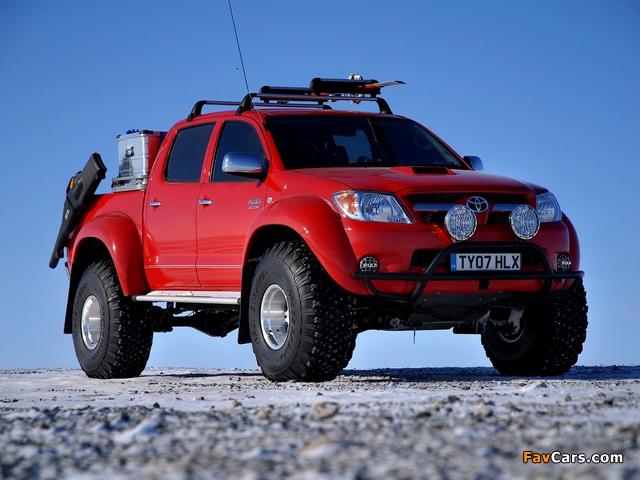 Arctic Trucks Toyota Hilux Invincible AT38 2007 pictures (640 x 480)