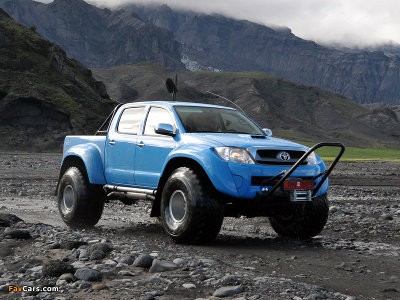 Arctic Trucks Toyota Hilux AT44 2007 wallpapers (800 x 600)