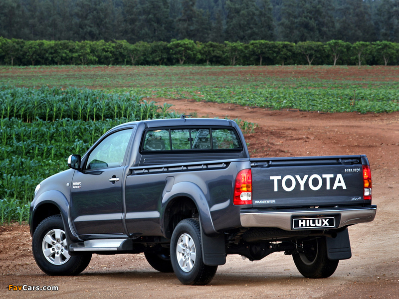 Toyota Hilux Single Cab ZA-spec 2008–11 images (800 x 600)