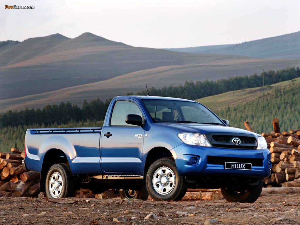 Toyota Hilux Regular Cab ZA-spec 2008–11 photos (1024 x 768)