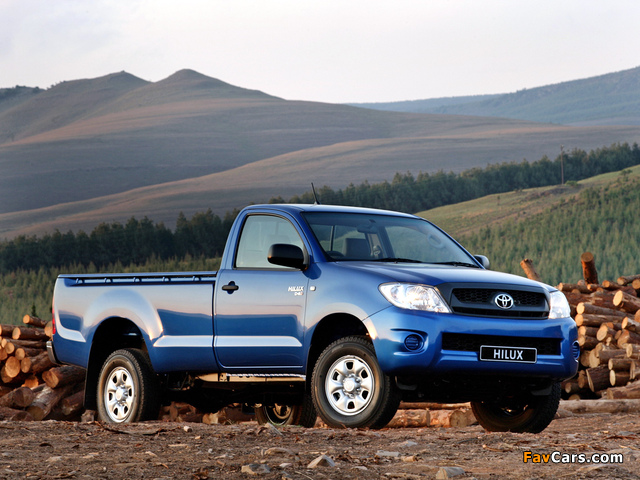 Toyota Hilux Regular Cab ZA-spec 2008–11 photos (640 x 480)