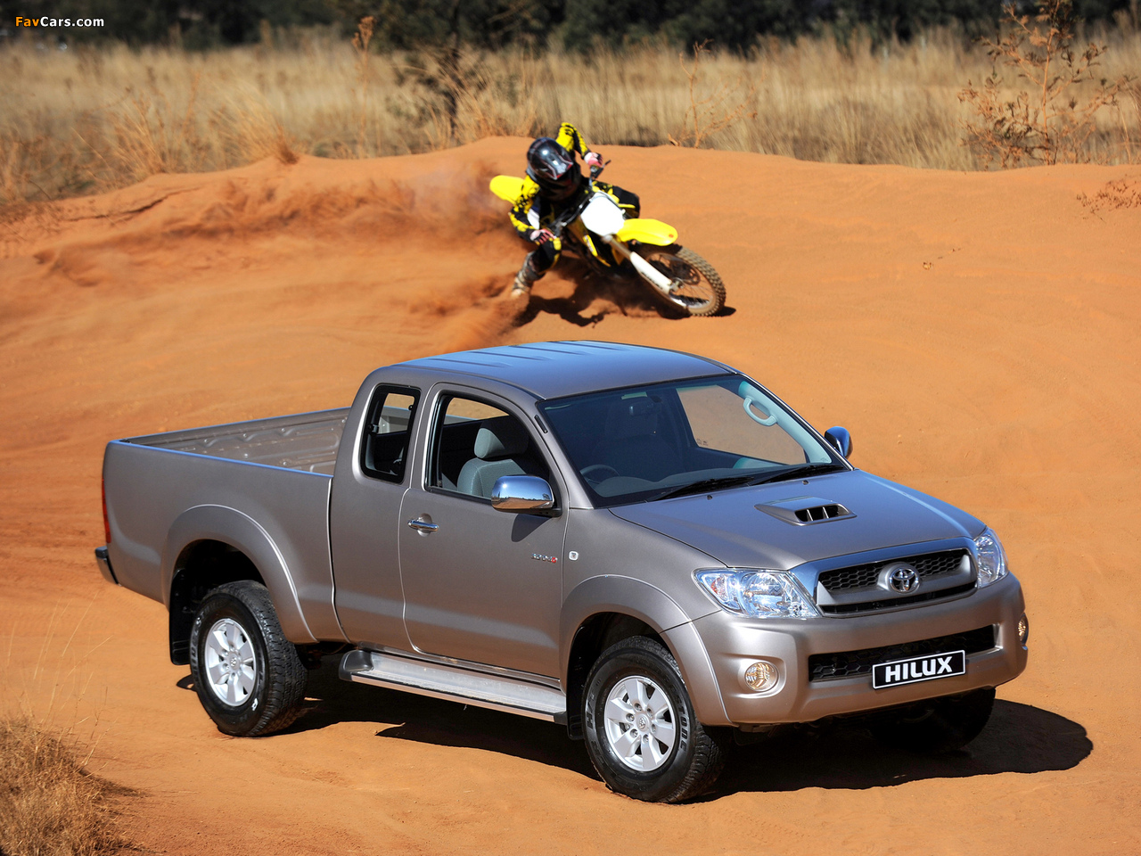 Toyota Hilux Xtra Cab ZA-spec 2008–11 photos (1280 x 960)