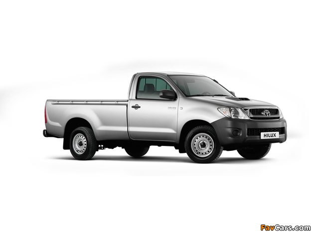 Toyota Hilux Regular Cab 2008–11 photos (640 x 480)