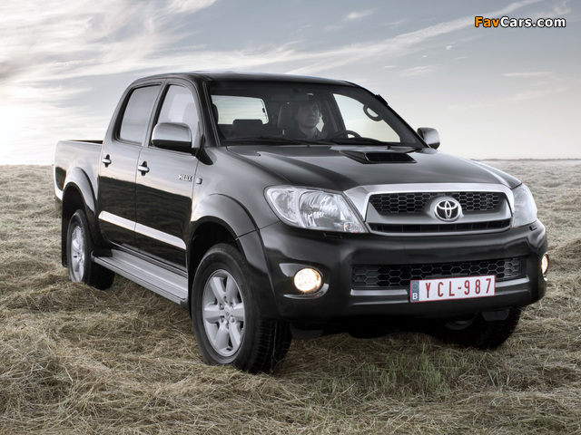 Toyota Hilux Double Cab 2008–11 wallpapers (640 x 480)