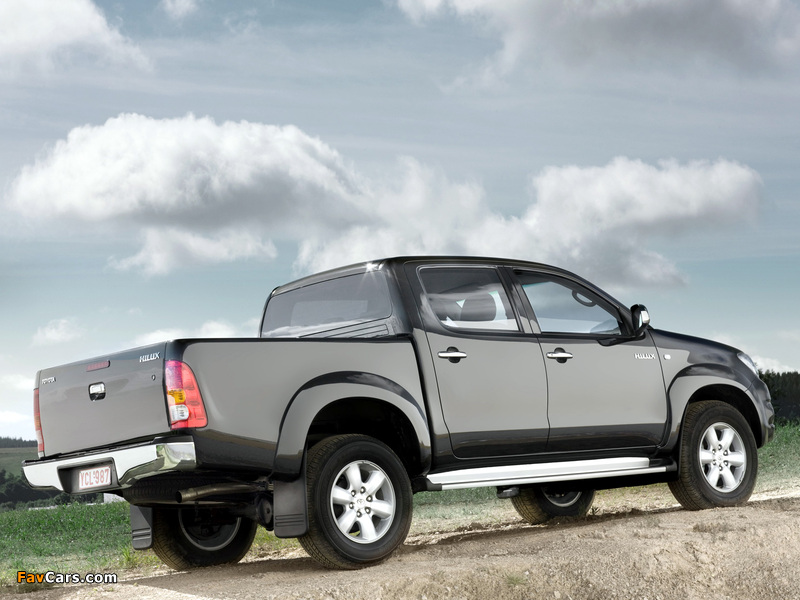 Toyota Hilux Double Cab 2008–11 wallpapers (800 x 600)