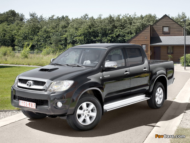 Toyota Hilux Double Cab 2008–11 wallpapers (640 x 480)