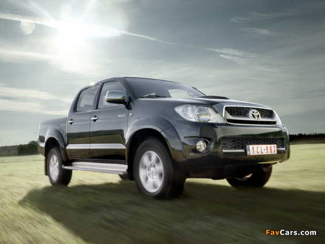 Toyota Hilux Double Cab 2008–11 wallpapers (640 x 480)