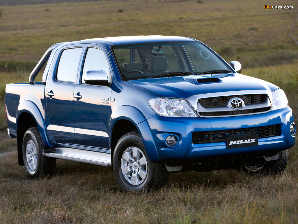 Toyota Hilux Double Cab AU-spec 2008–11 wallpapers (1024 x 768)