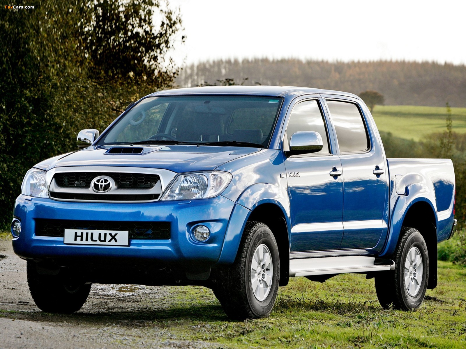 Toyota Hilux Double Cab UK-spec 2008–11 wallpapers (1600 x 1200)