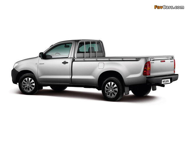 Toyota Hilux Regular Cab 2008–11 wallpapers (640 x 480)