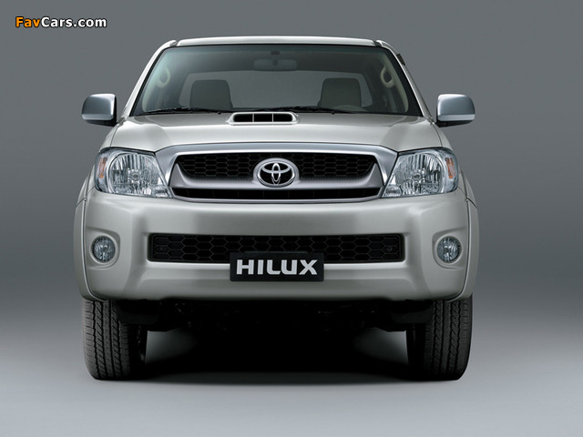 Toyota Hilux Double Cab G-Type 2010–11 pictures (640 x 480)