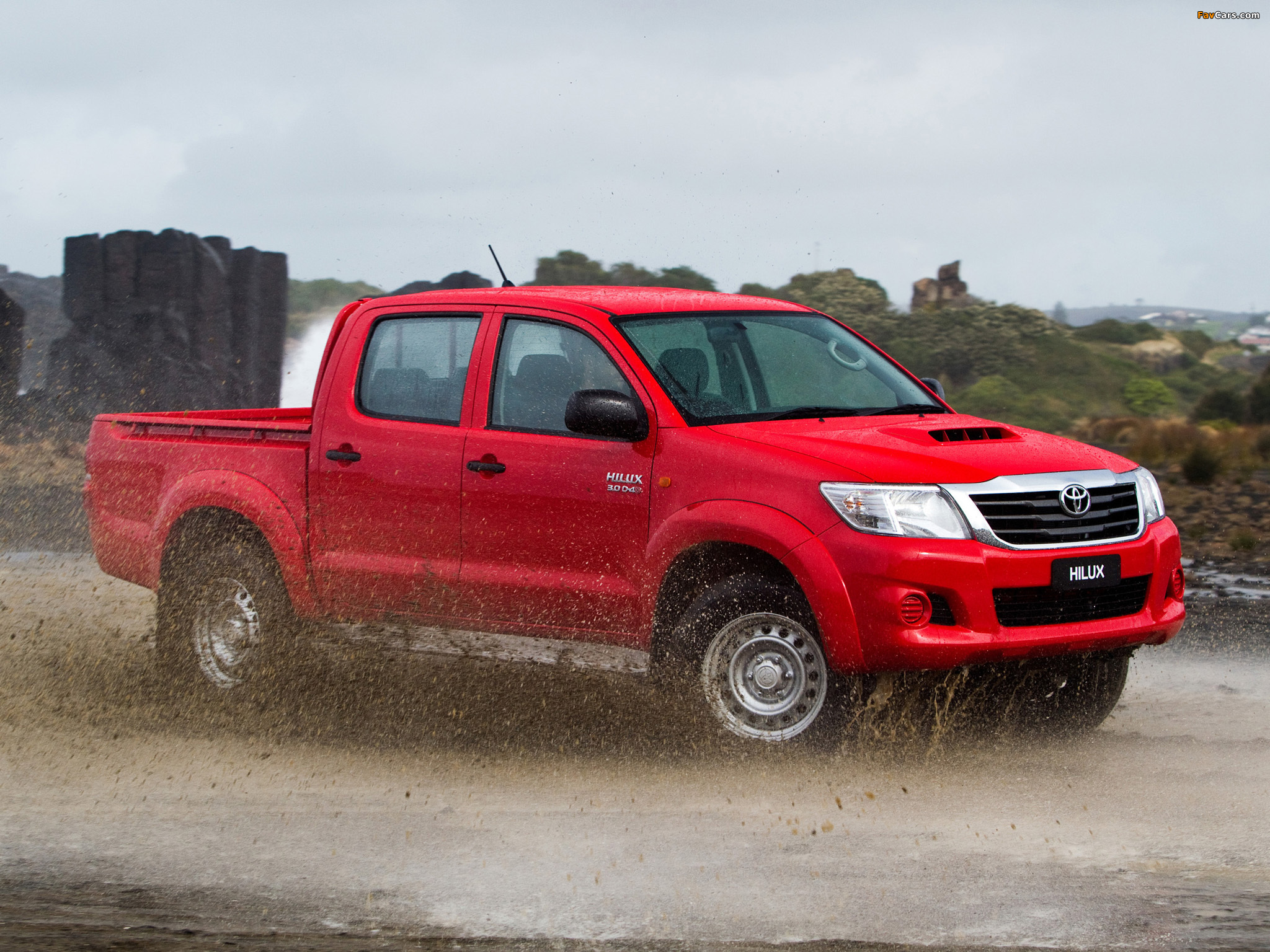 Toyota Hilux SR Double Cab 4x4 AU-spec 2011 images (2048 x 1536)