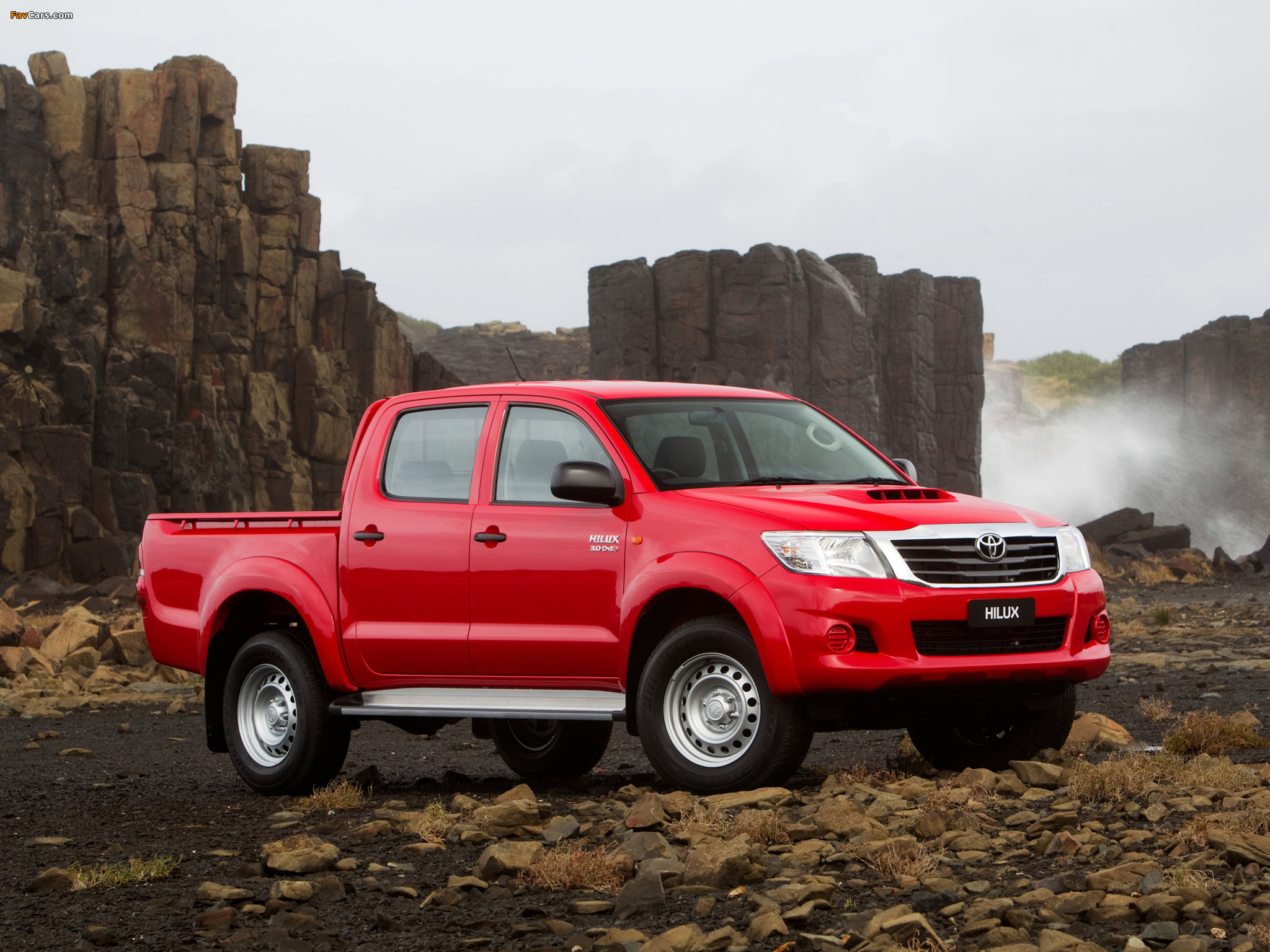 Toyota Hilux SR Double Cab 4x4 AU-spec 2011 images (2048 x 1536)