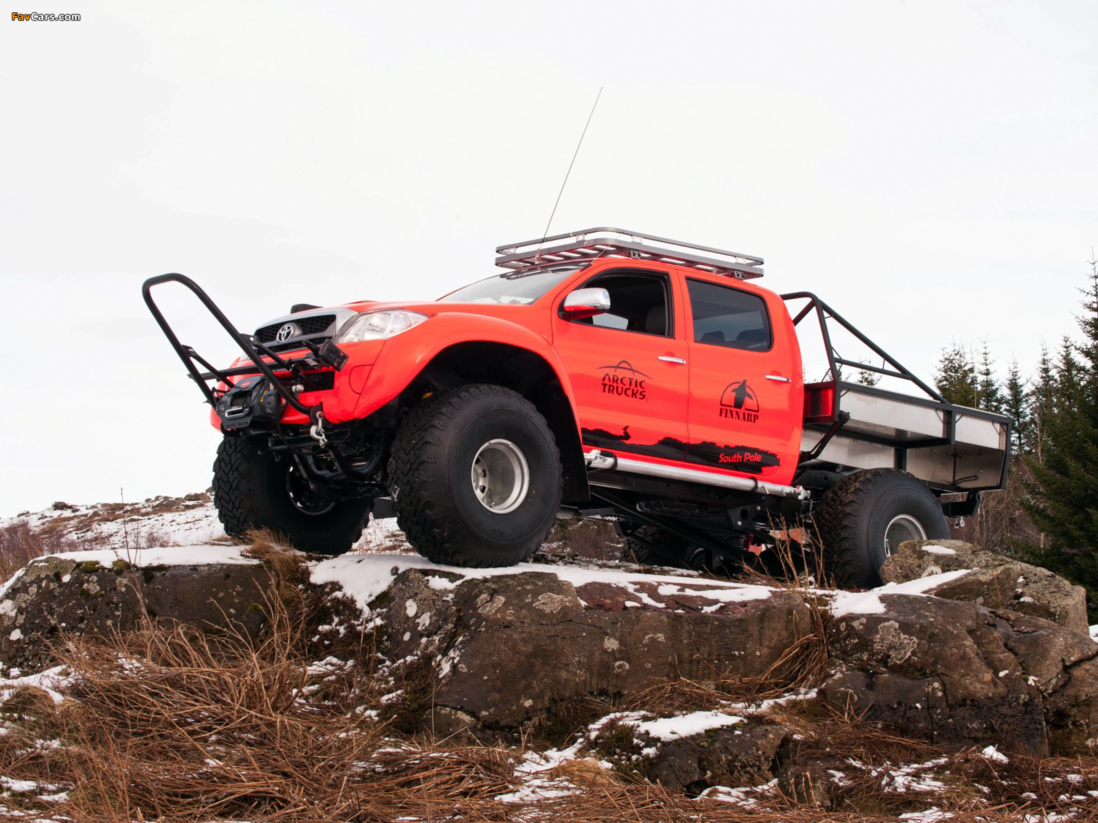 Arctic Trucks Toyota Hilux AT44 South Pole Expedition 2011 images (1600 x 1200)