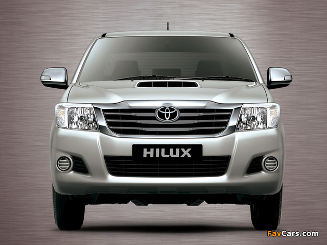 Toyota Hilux Double Cab 4h2 ZA-spec 2011 images (640 x 480)