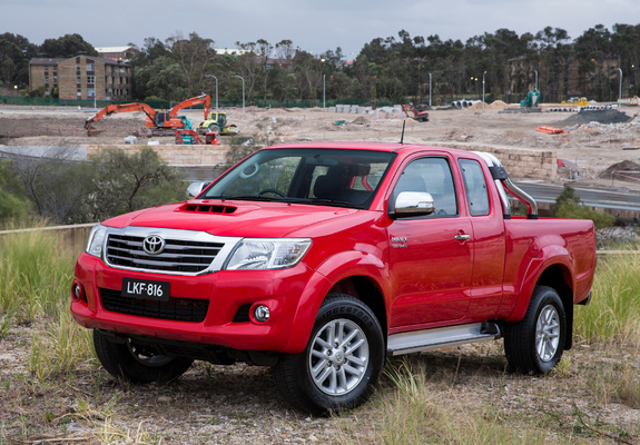 Toyota Hilux SR5 Xtra Cab 4x4 AU-spec 2011 photos