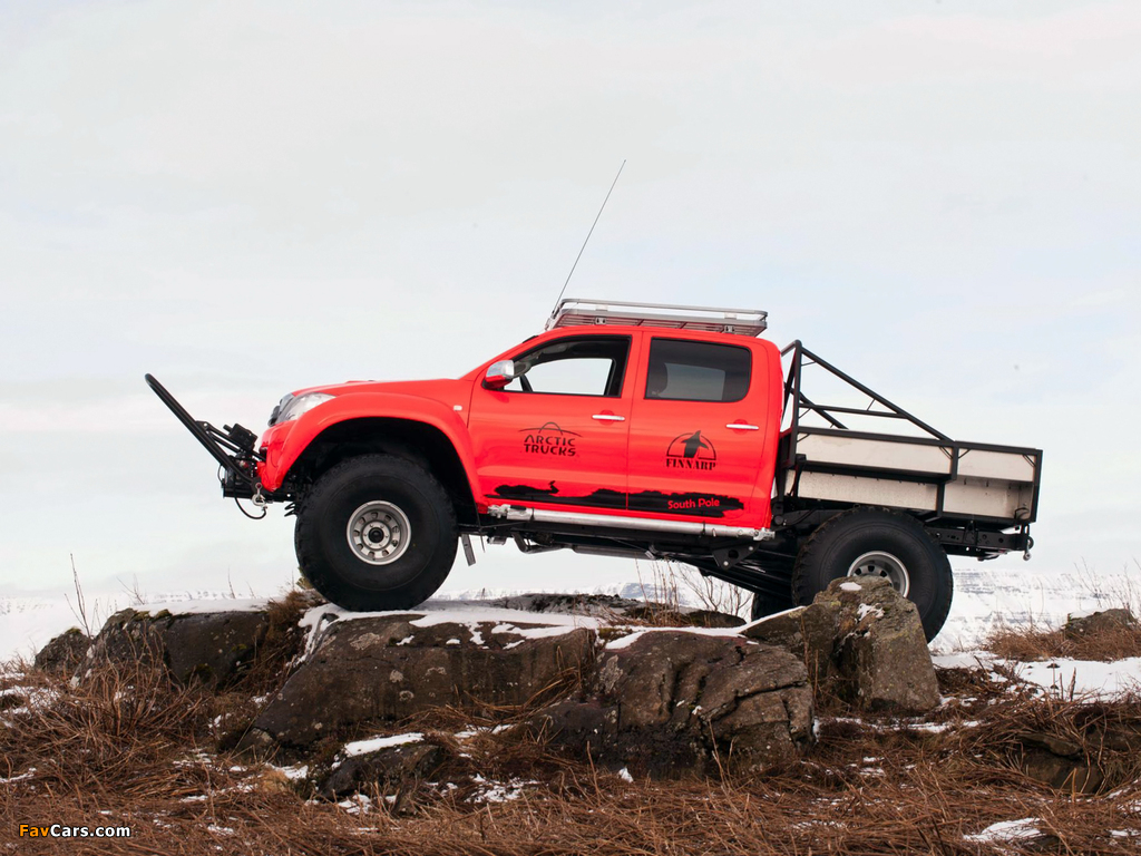 Arctic Trucks Toyota Hilux AT44 South Pole Expedition 2011 pictures (1024 x 768)