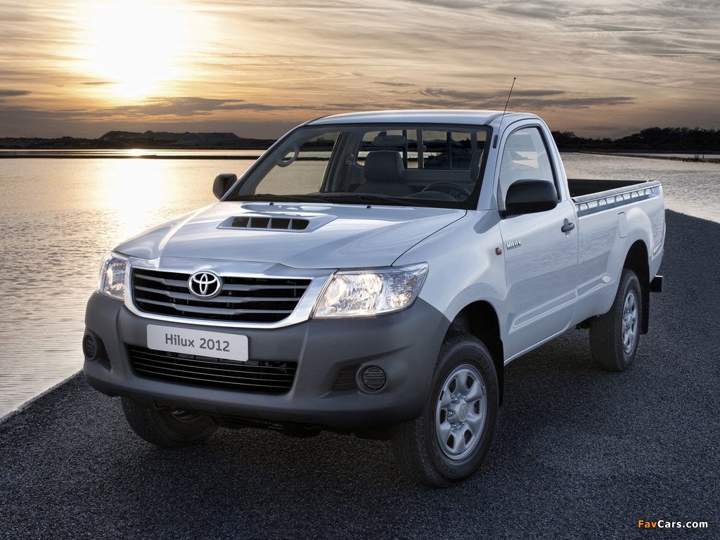 Toyota Hilux Regular Cab 2011 wallpapers (1024 x 768)