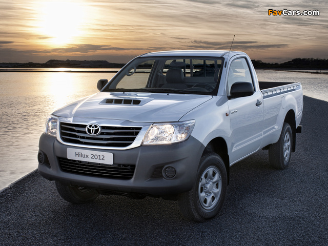 Toyota Hilux Regular Cab 2011 wallpapers (640 x 480)