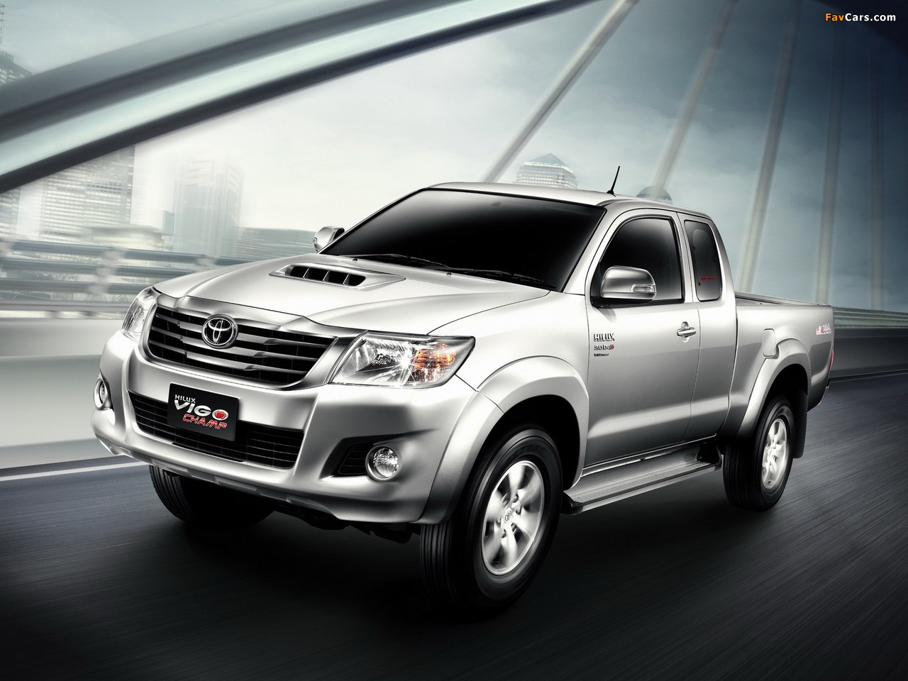 Toyota Hilux Vigo Champ Xtra Cab TH-spec 2012 photos (1280 x 960)