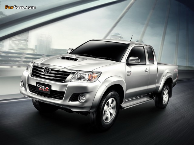 Toyota Hilux Vigo Champ Xtra Cab TH-spec 2012 photos (640 x 480)