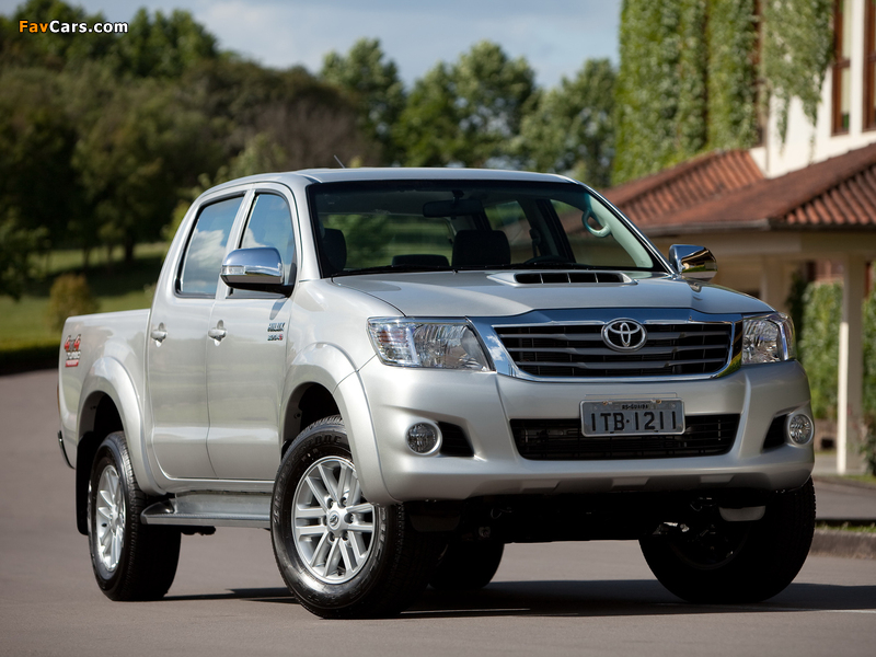 Toyota Hilux SRV Cabine Dupla 4x4 2012 pictures (800 x 600)