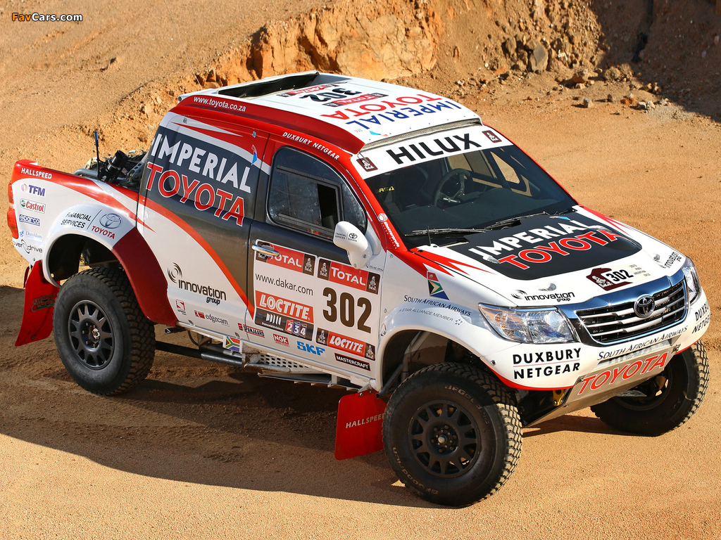 Toyota Hilux Rally Car 2012 pictures (1024 x 768)