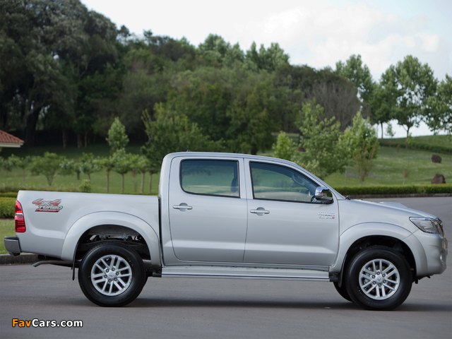 Toyota Hilux SRV Cabine Dupla 4x4 2012 wallpapers (640 x 480)