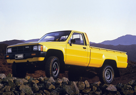 Toyota Hilux Regular Cab 1983–88 wallpapers