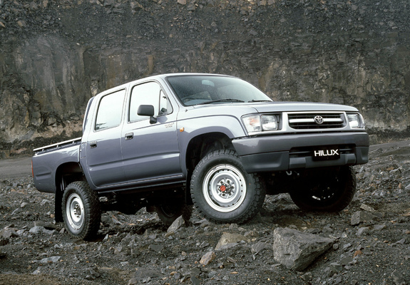 Toyota Hilux Double Cab AU-spec 1997–2001 wallpapers