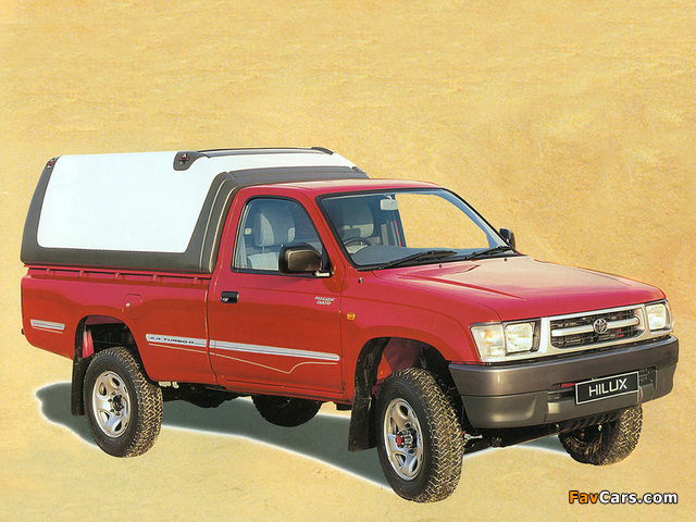 Toyota Hilux Regular Cab 1997–2001 wallpapers (640 x 480)