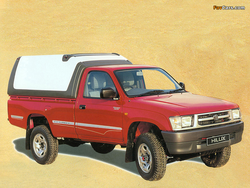 Toyota Hilux Regular Cab 1997–2001 wallpapers (800 x 600)