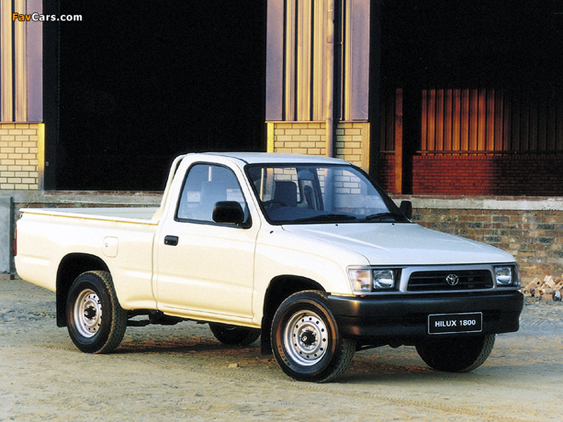 Toyota Hilux 1800 Single Cab ZA-spec 1997–2001 wallpapers (800 x 600)