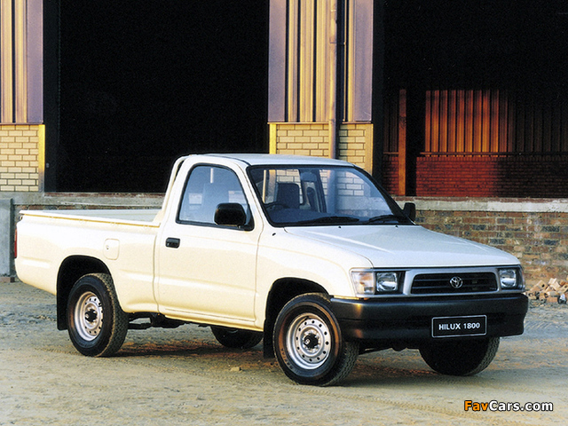 Toyota Hilux 1800 Single Cab ZA-spec 1997–2001 wallpapers (640 x 480)